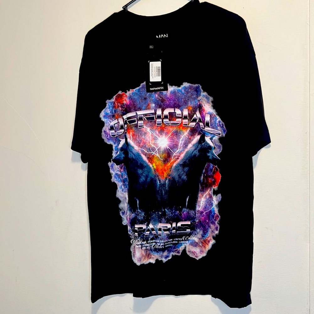 BoohooMan/ Oversized Graphic T-shirt